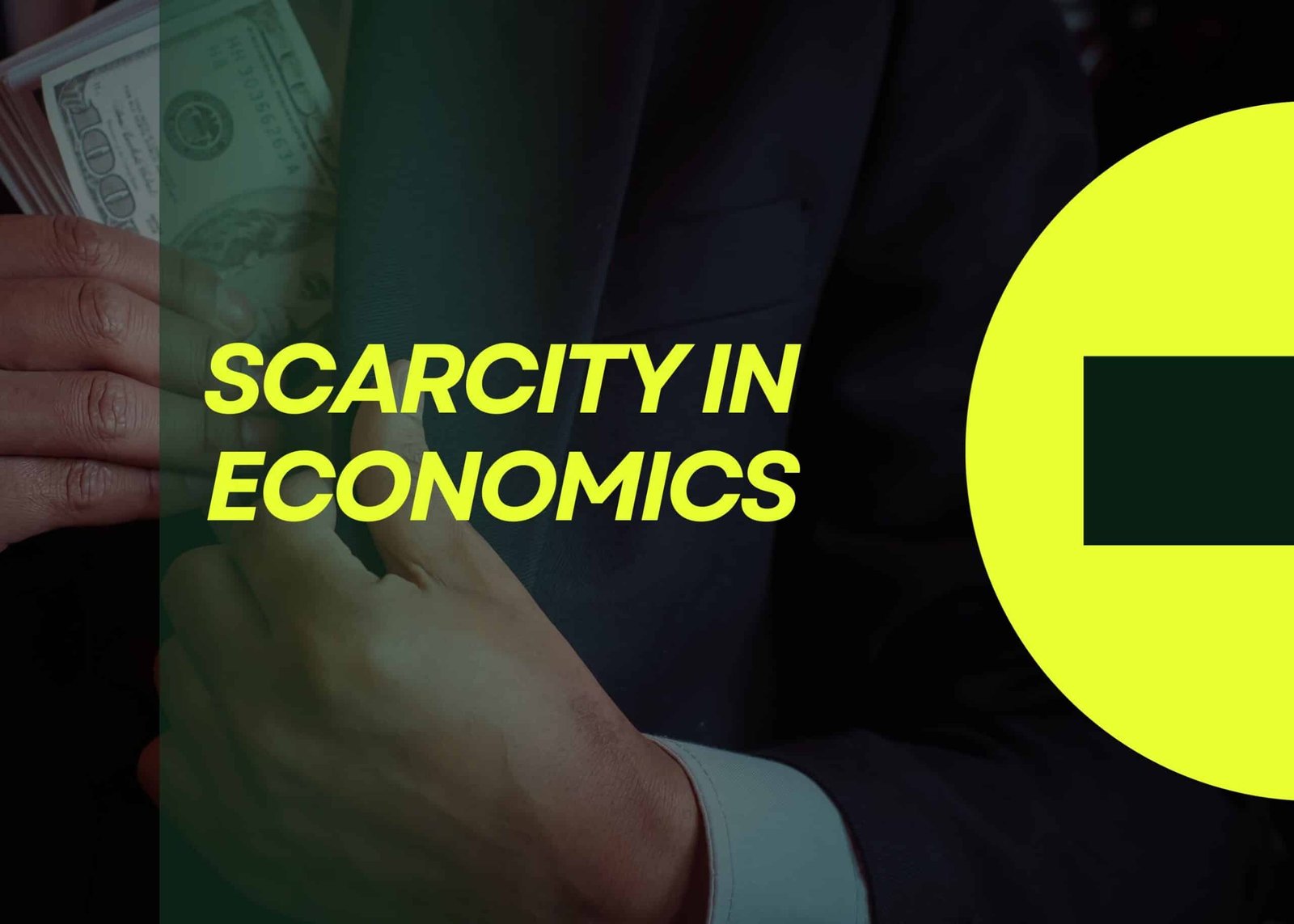 Scarcity in economics